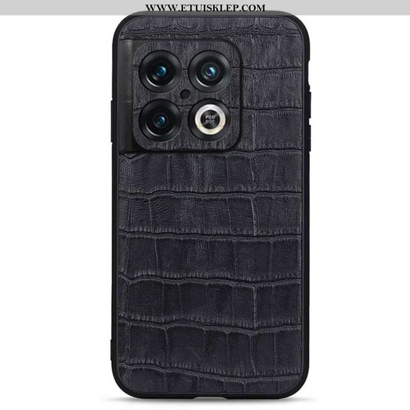 Futerały do OnePlus 10 Pro 5G Oryginalna Skóra Krokodyla
